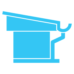 gutter roof icon