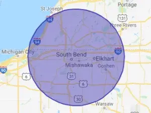 Contact Us About Our 30 Mile Power Washing Service Area From Mishawaka, In