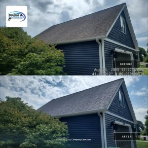 Late Summer Power Washing In Northern Indiana 5 Eagle Lake Edwardsburg, Soft Washing Roof Cleaning