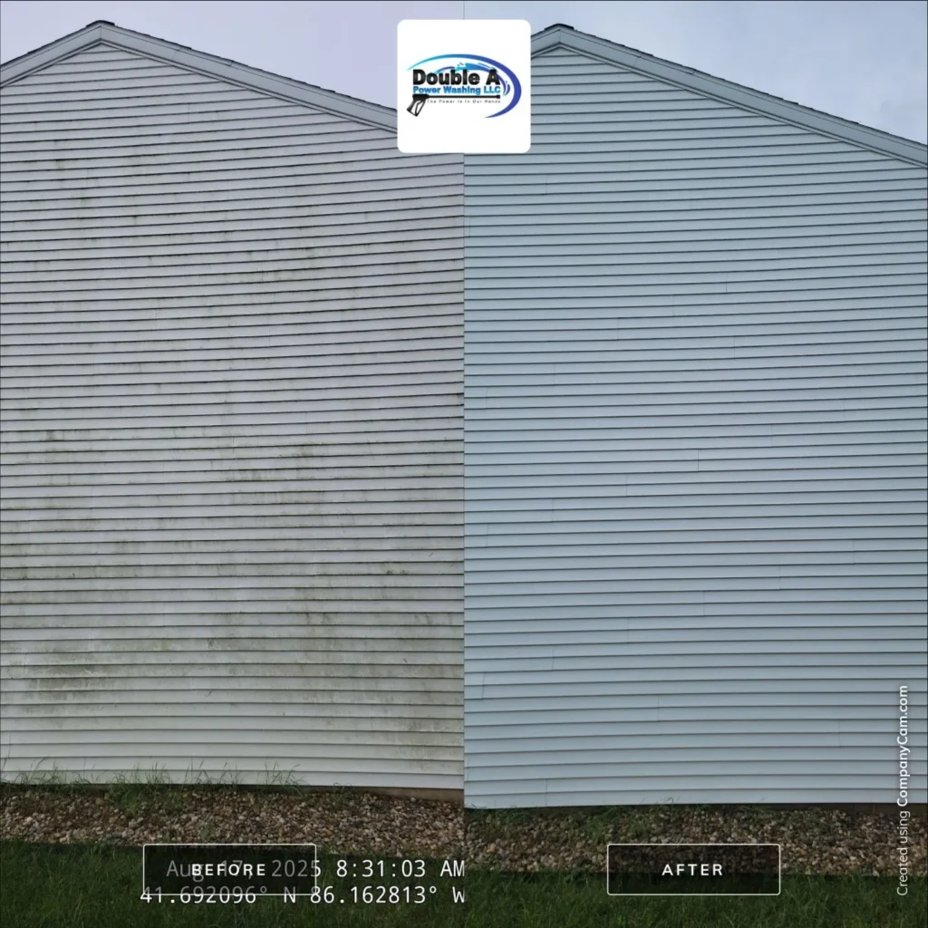 Late Summer Power Washing In Northern Indiana 1 Late Summer House Wash/ Soft Washing In Mishawaka, In