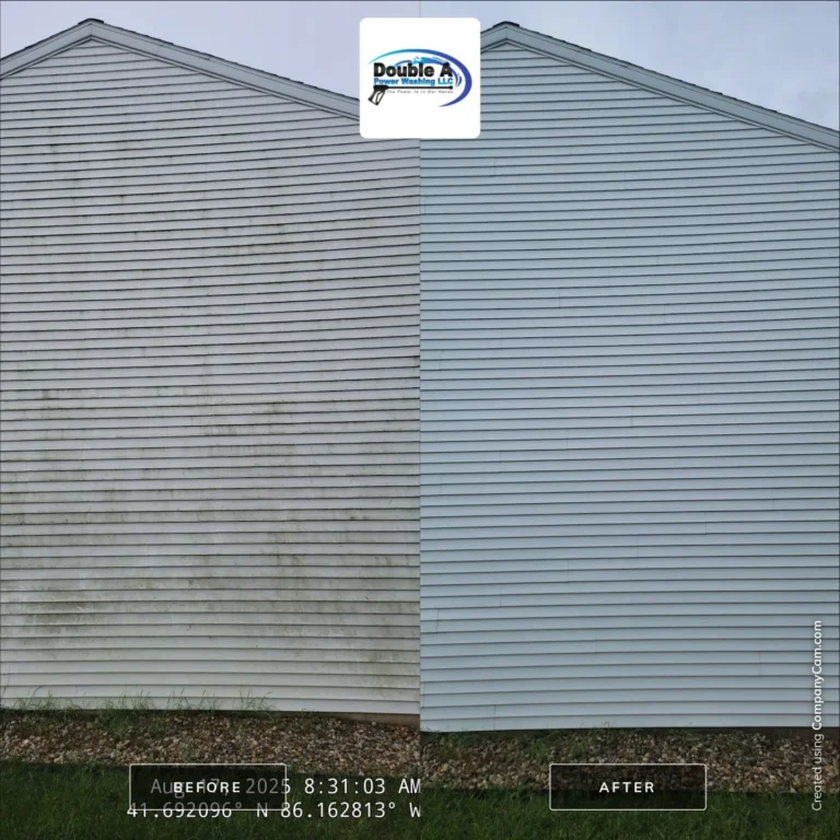 Late Summer House Wash/ Soft Washing In Mishawaka, In