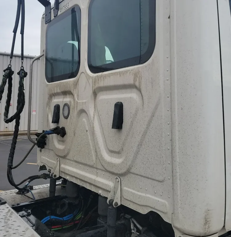 Before Touchless Commercial 2-Step Fleet Washing Truck In Elkhart, In